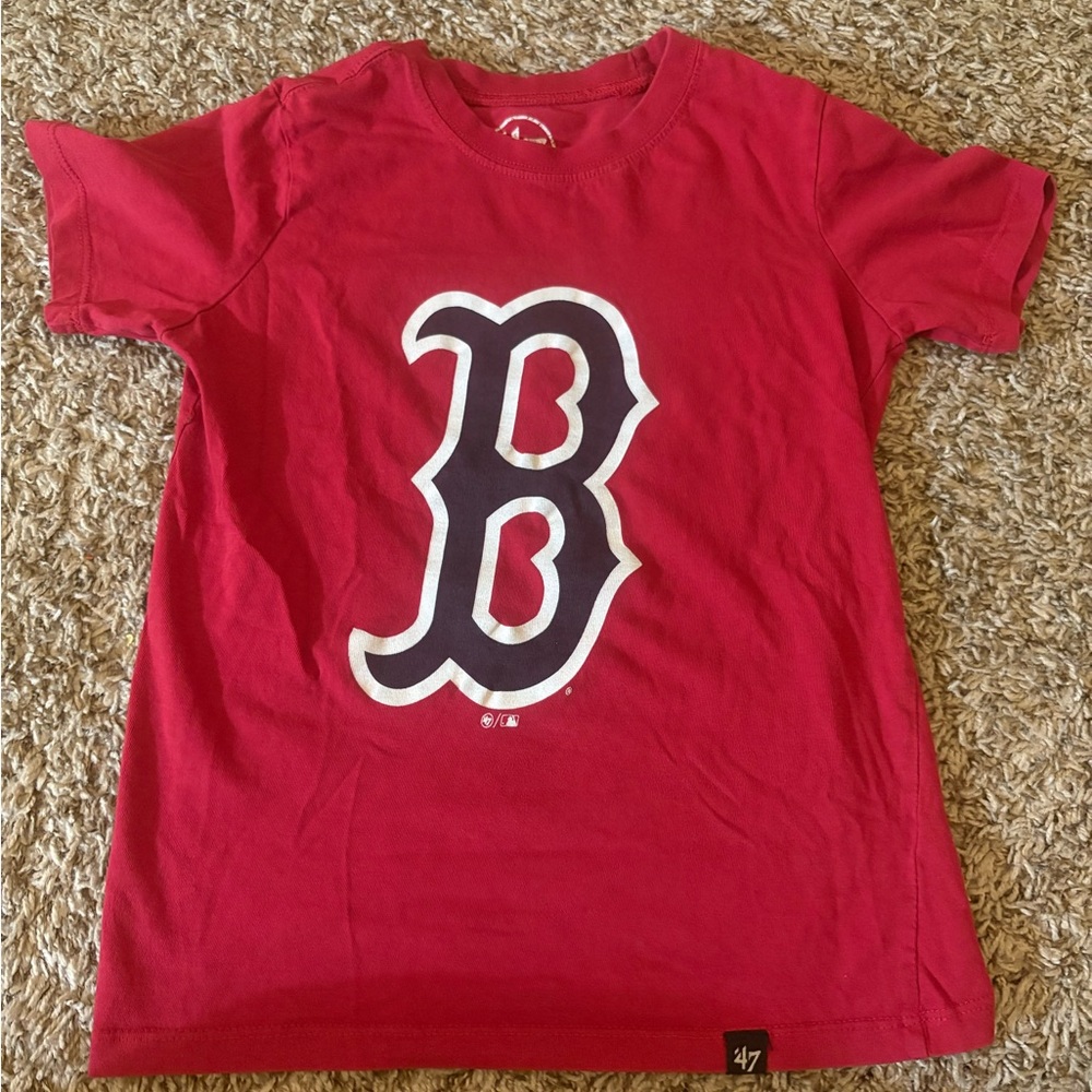 47 Red Graphic Kids T-Shirt